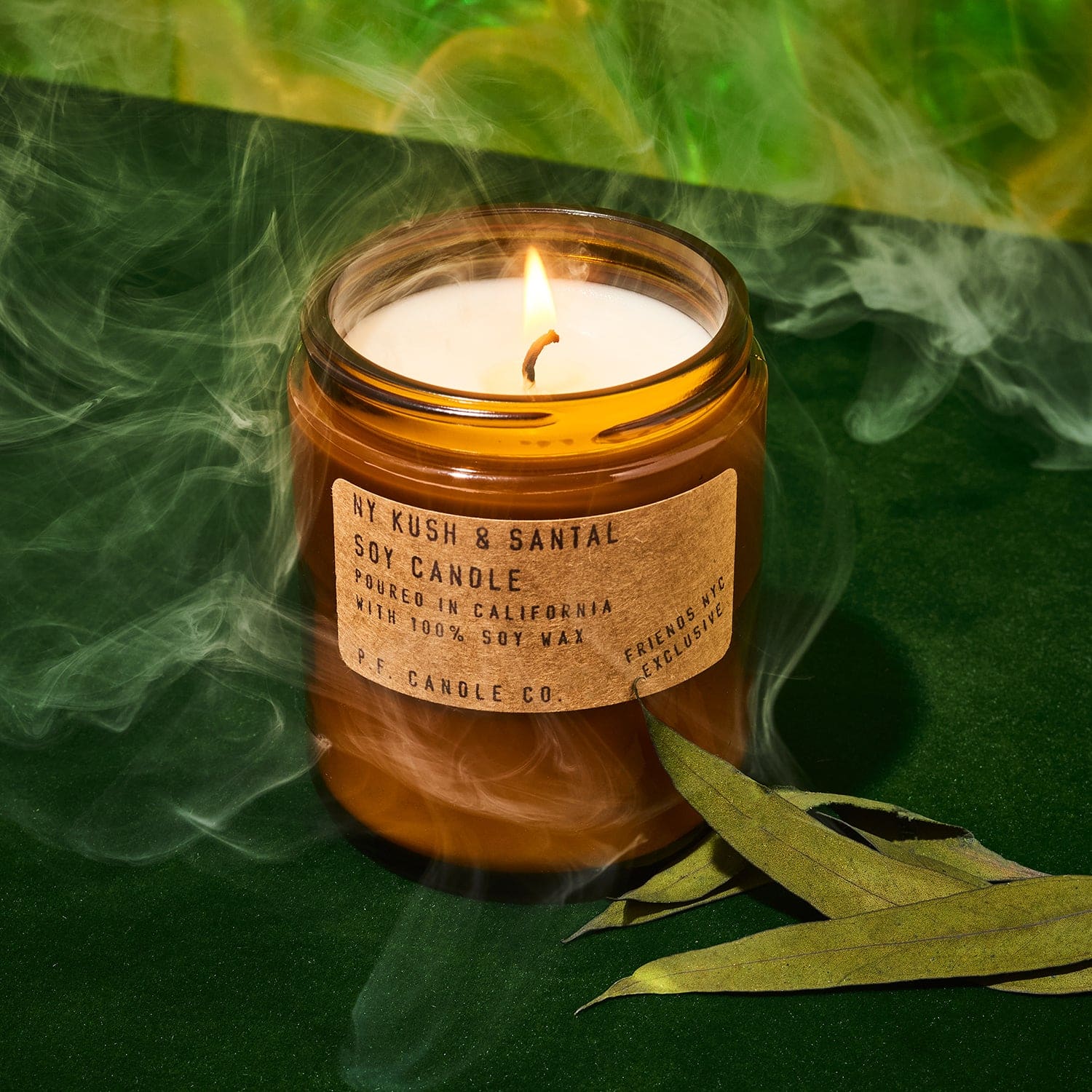 Friends NYC x P.F. Candle Co - Kush Santal Candle Exclusive - Image 2