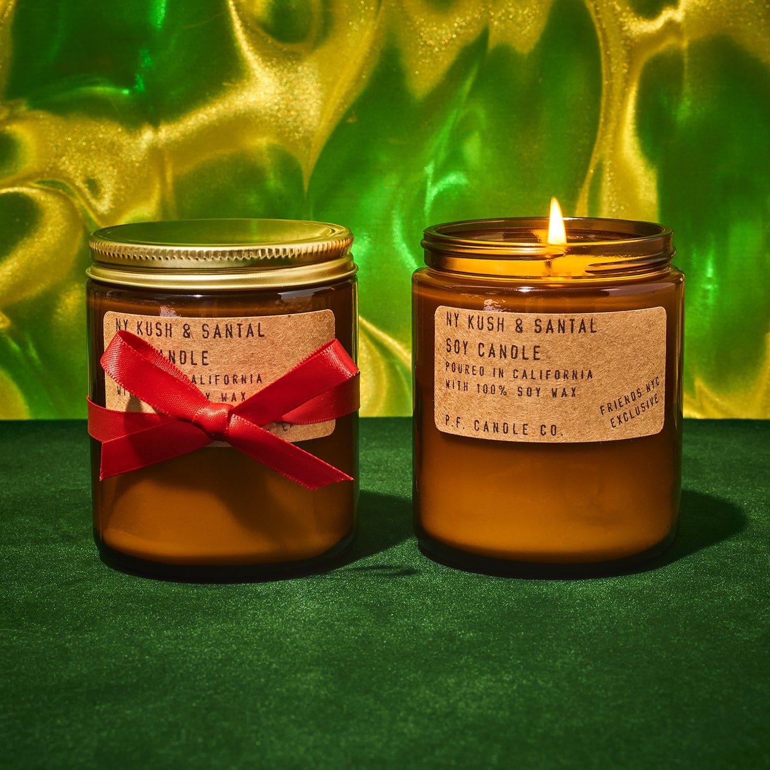 Friends NYC x P.F. Candle Co - Kush Santal Candle Exclusive - Image 4
