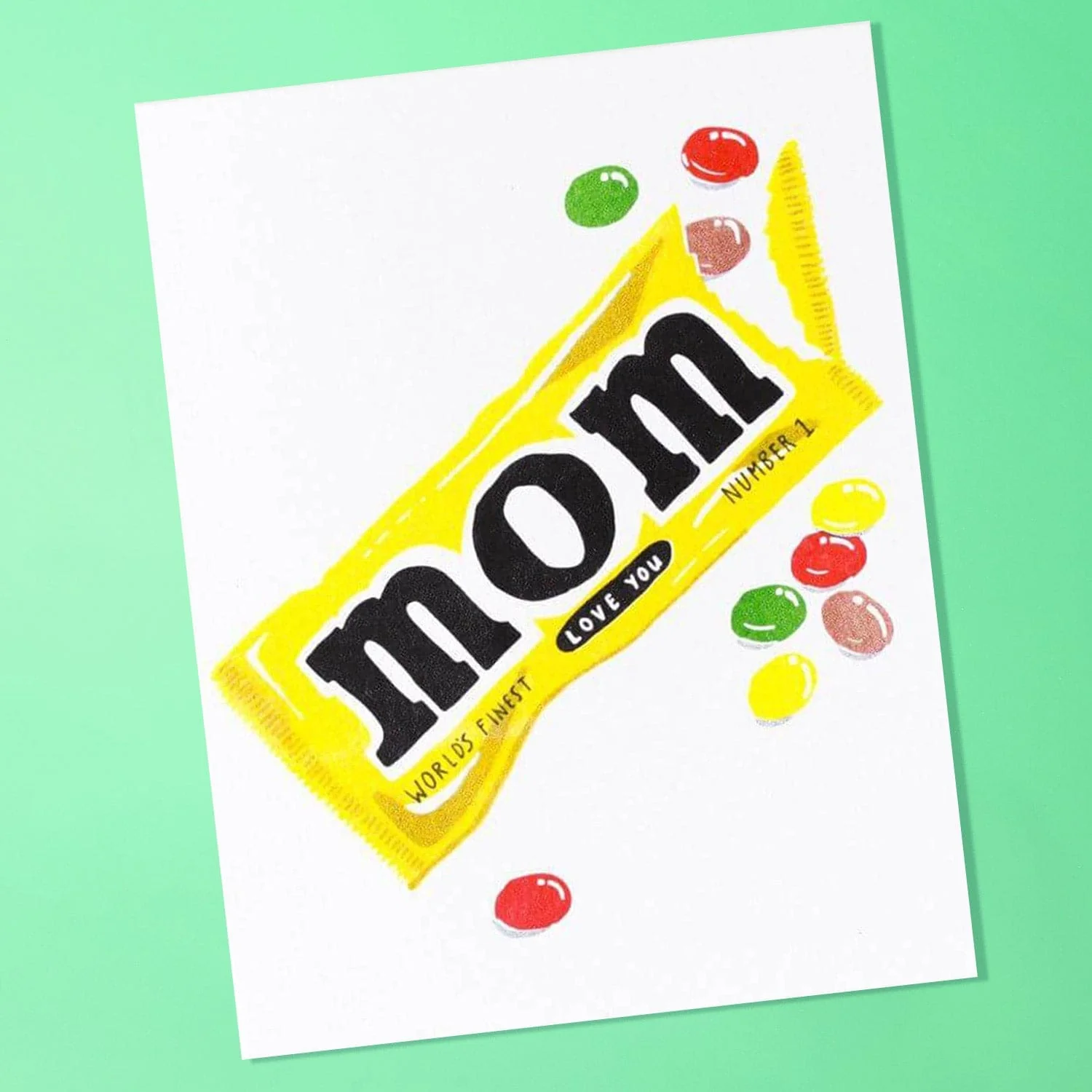 Mother's Day Card - Love You Mom Candy - Image 2