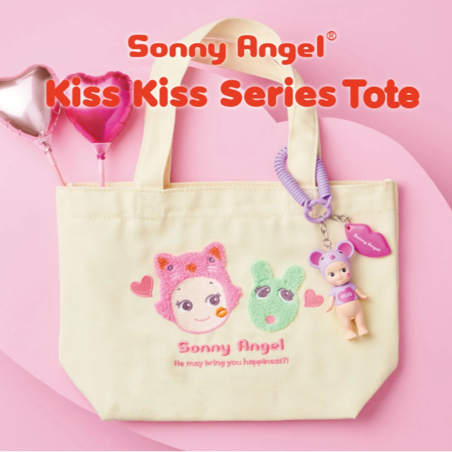 Sonny Angel Kiss Kiss Tote Bag - Image 2