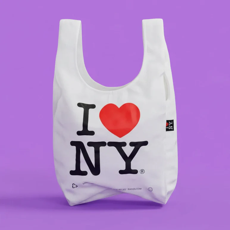 Standard Baggu Reusable Tote - I Love NY