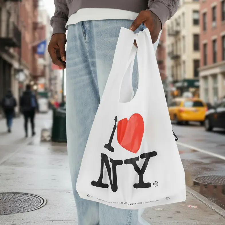 Standard Baggu Reusable Tote - I Love NY - Image 2