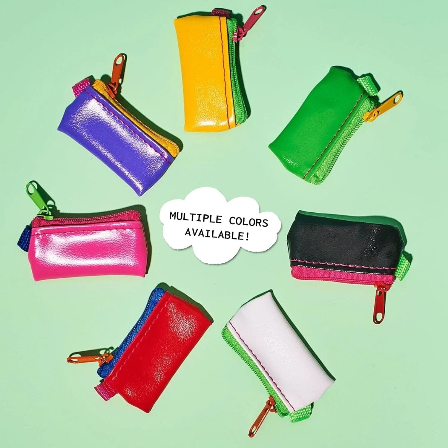 Tiny Zipper Pouch - Assorted Colors - Image 3